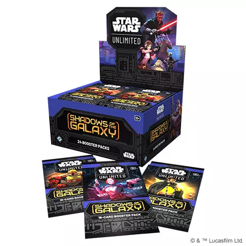 Star Wars: Unlimited Shadows of the Galaxy Booster Box